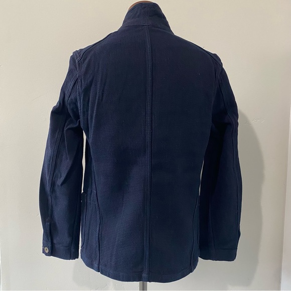 Journal Standard J.S. Homestead men's navy indigo blazer/jacket, JP S = US XS - Picture 6 of 14